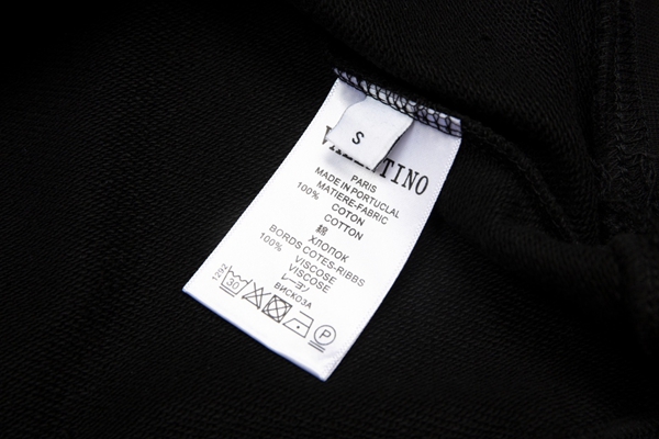 ブランドパーカー角部分ディテール